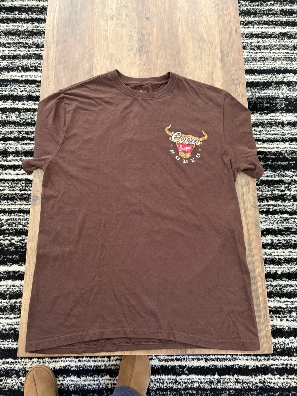 Coors Rodeo Brown Graphic Short Sleeve Tee